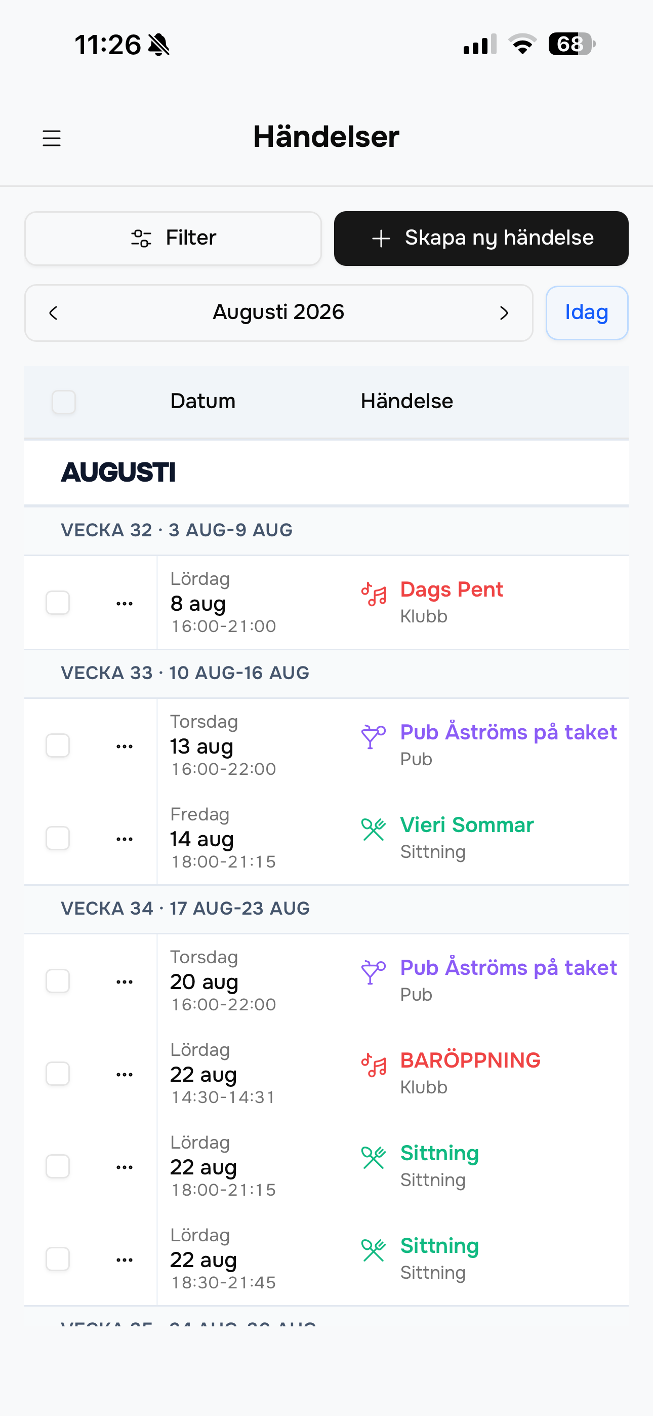 Nationerna i mobilvy